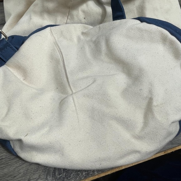 VTG University of Michigan Wolverines Backpack Tote Canvas‎ Tailgate Football UM - Picture 5 of 9